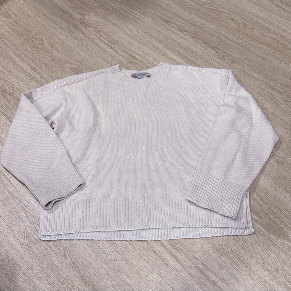 Everlane light pink Crewneck Sweater Classic Knit